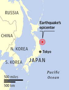 Quake+epicenter+japan