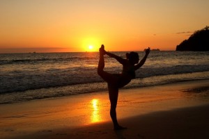 Pam Teves Yoga pose