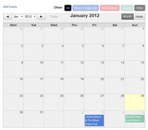New Bedford Event Calendar
