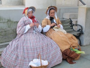 Ruth and Abby 1850s Ladies