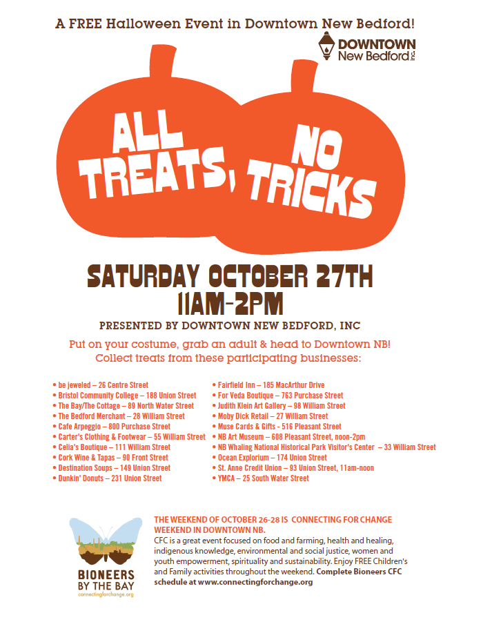 Downtown New Bedford TrickorTreat Event New Bedford Guide