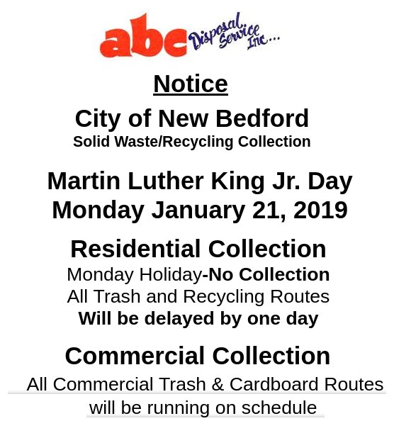 Is Trash Pickup Delayed For Mlk Day at Dustin Jackson blog