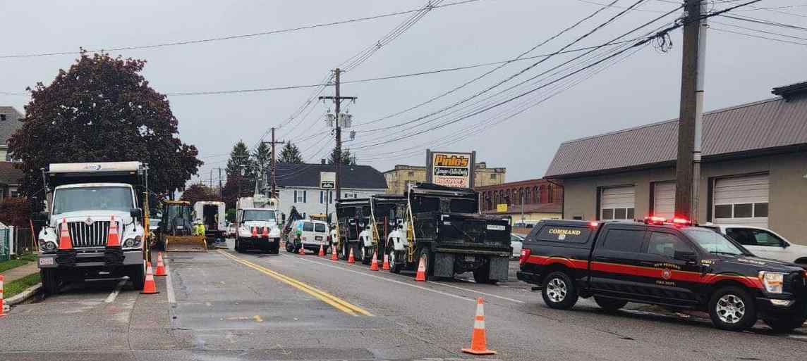 Eversource Gas, New Bedford Fire Department, Hazmat, respond to Church