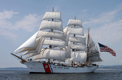 Coast Guard Eagle Ship New Bedford