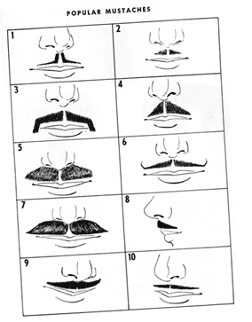 Popular Mustaches