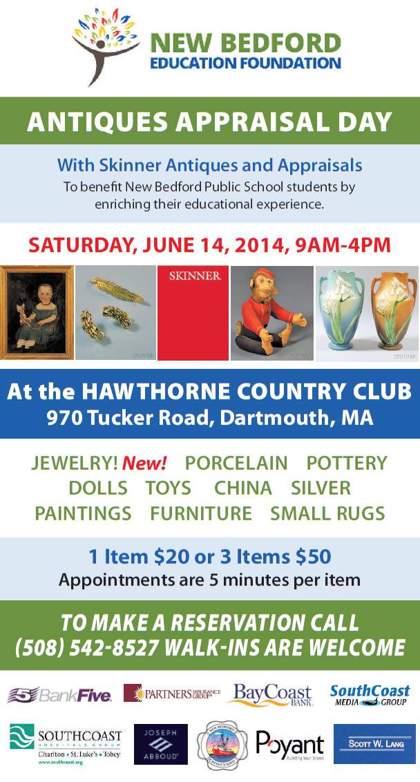 Antiques Appraisal Day comes to greater New Bedford June 14 – New ...